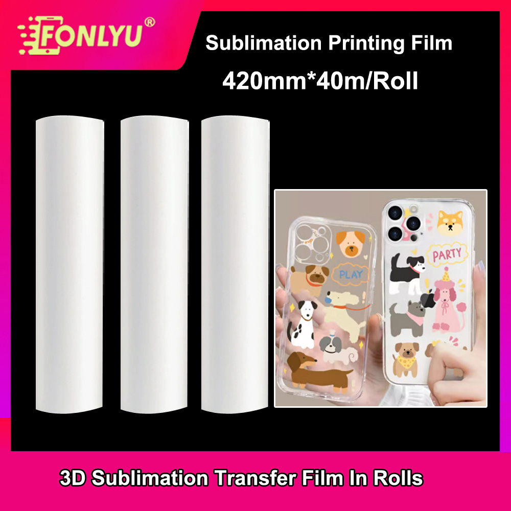 Phone Case Blank Print - ฟิล์มพิมพ์ลายแบบ 3 มิติ ขนาด 420 มม.*40