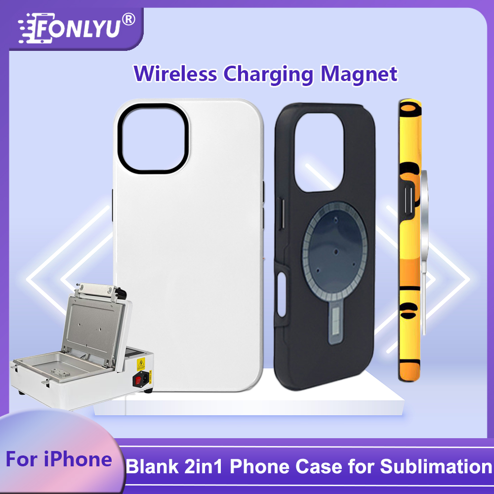 Phone Case Blank Print - เคสโทรศัพท์ FONLYU 5 ชิ้น แบบเปล่าเคลือบแม่เหล็ก 2