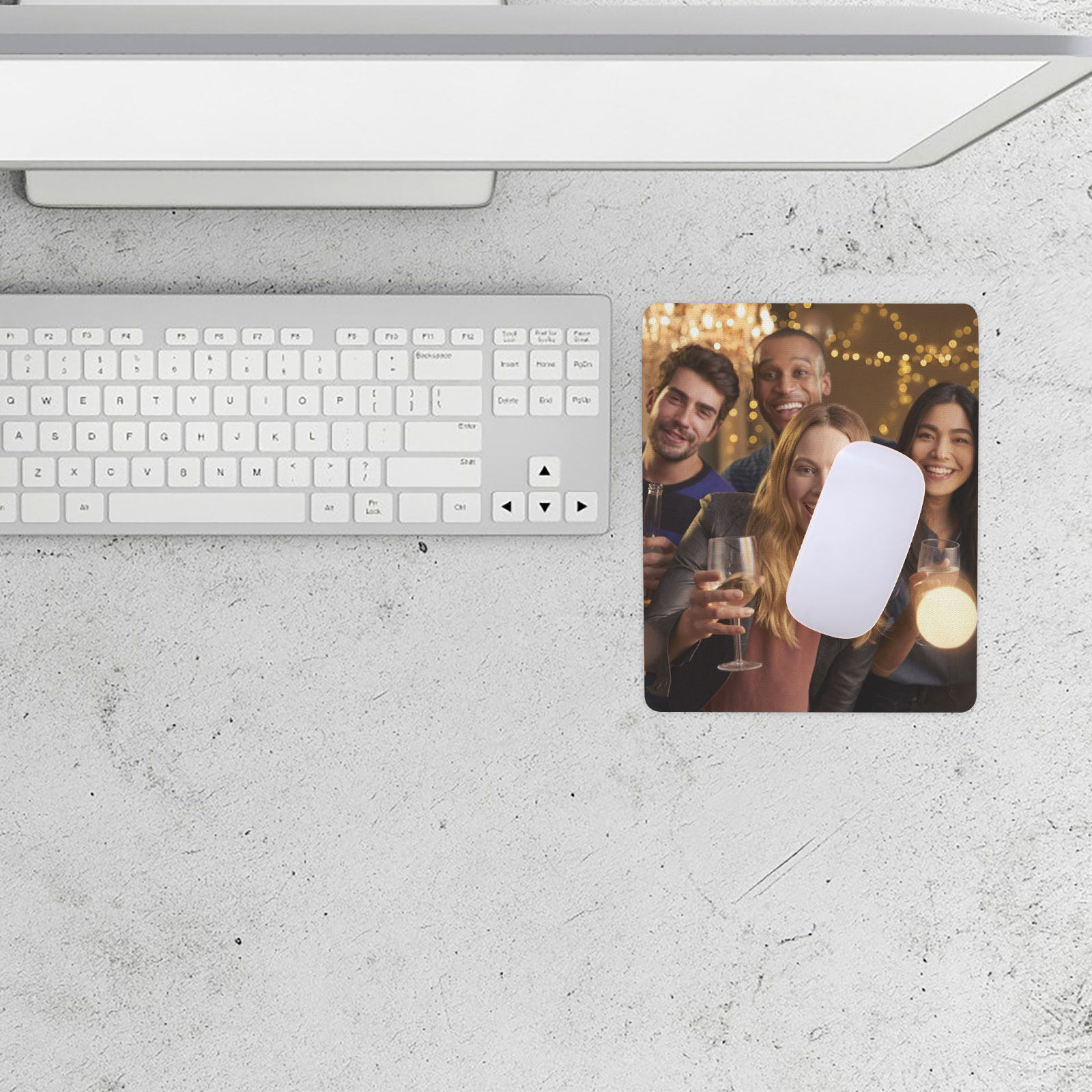 Mouse Pad Blank Sublimation - แผ่นรองเมาส์สำหรับการพิมพ์ลายด้วยความร้อน 5 ชิ้น แผ่นรองเมาส์ยางกันลื่นขนาดใหญ่สำหรับคอมพิวเตอร์ แล็ปท็อป และโต๊ะเล่นเกม