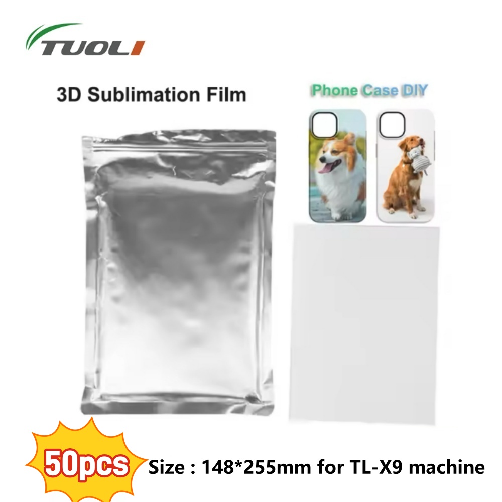 Phone Case Blank Print - TUOLI 50pcs เคสโทรศัพท์ฟิล์ม DIY ฟิล์มเปล่าสําหรับ TL-X9