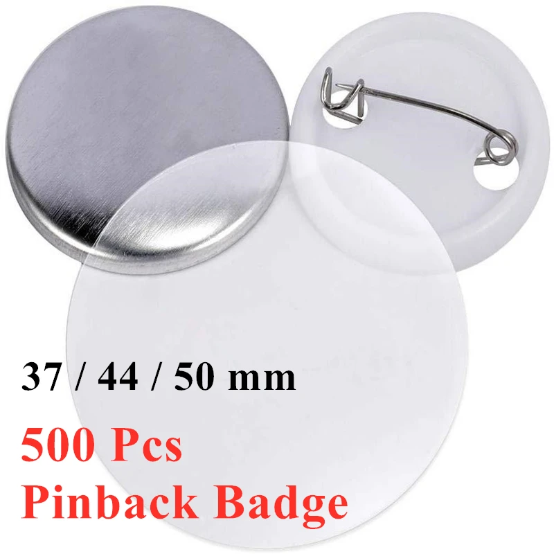 500 ชิ้น/เซ็ต Blank Badge Pinb - Button Badge Blank บทวิจารณ์และราคา