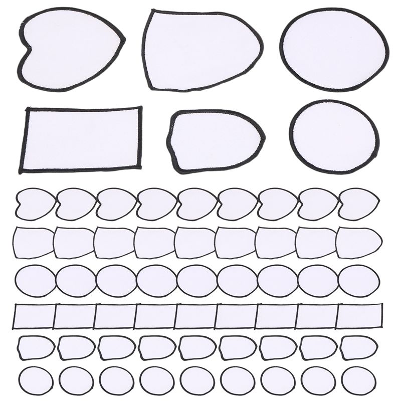 แพ็ค 60 ชิ้น แผ่นผ้าสำหรับงานซ - Hat Sublimation Blank บทวิจารณ์และราคา