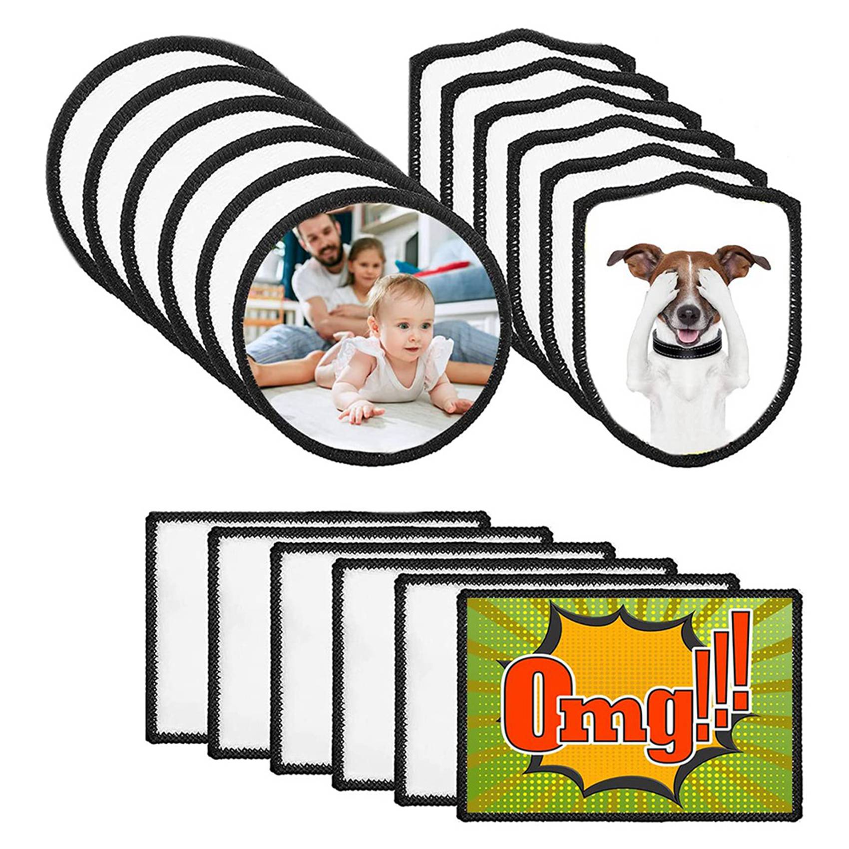 แผ่นปะผ้าสำหรับงานซับลิเมชัน 4 - Hat Sublimation Blank บทวิจารณ์และราคา