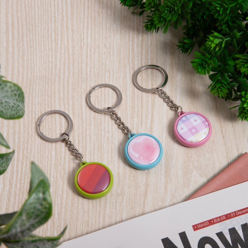 ชุดอุปกรณ์ทำป้ายพวงกุญแจแบบสอง - Button Badge Blank บทวิจารณ์และราคา