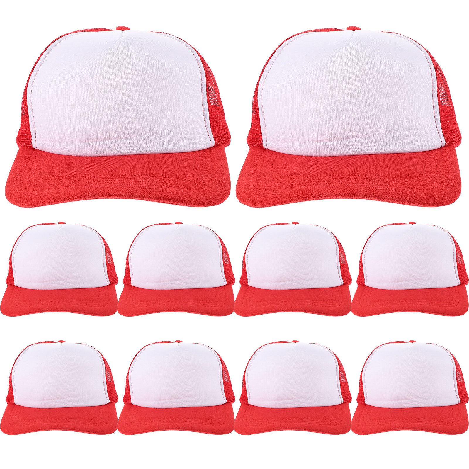 หมวกเบสบอลเปล่า 10 ชิ้น ดีไซน์ - Hat Sublimation Blank บทวิจารณ์และราคา