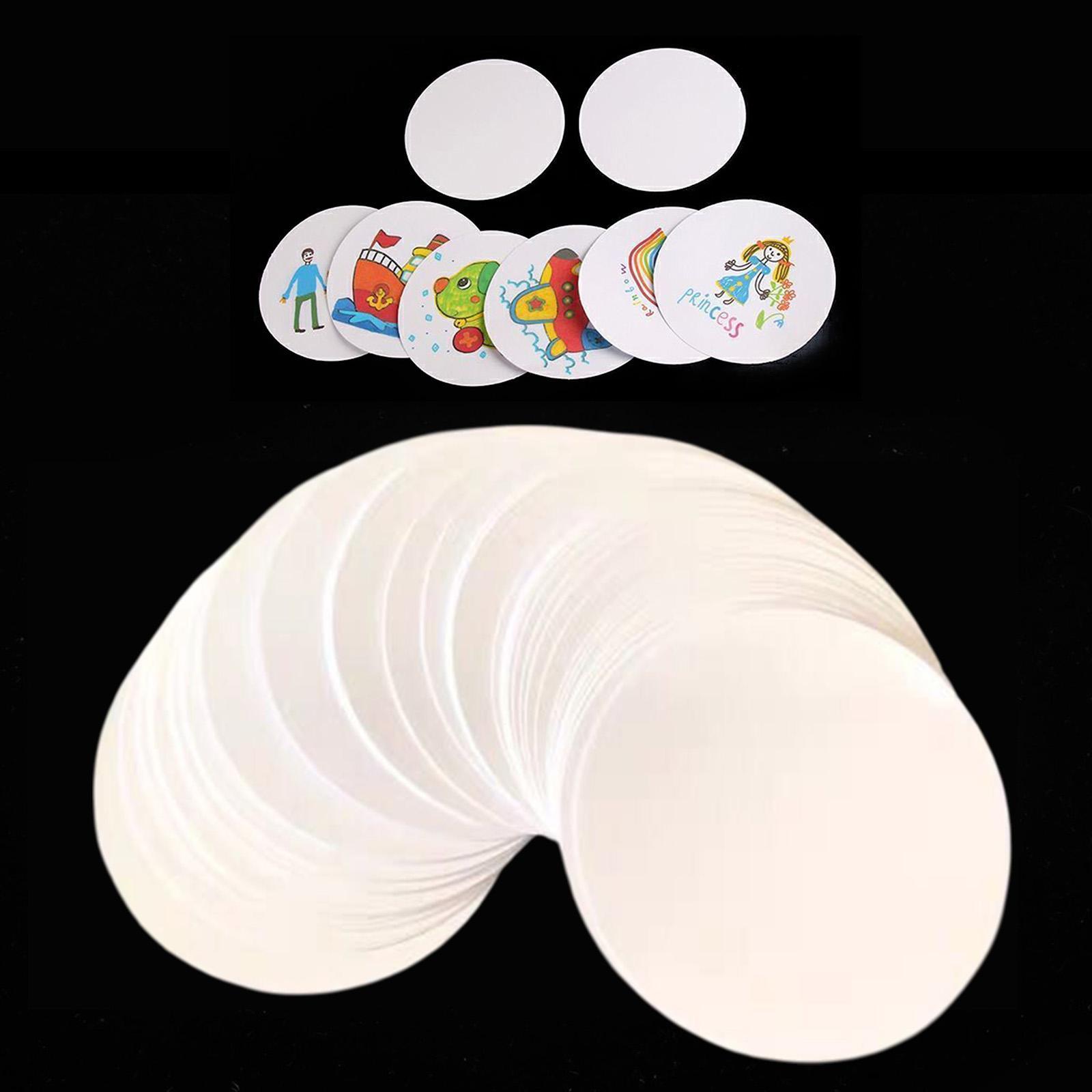 กระดาษเปล่าสำหรับทำป้ายติดเสื้ - Button Badge Blank บทวิจารณ์และราคา