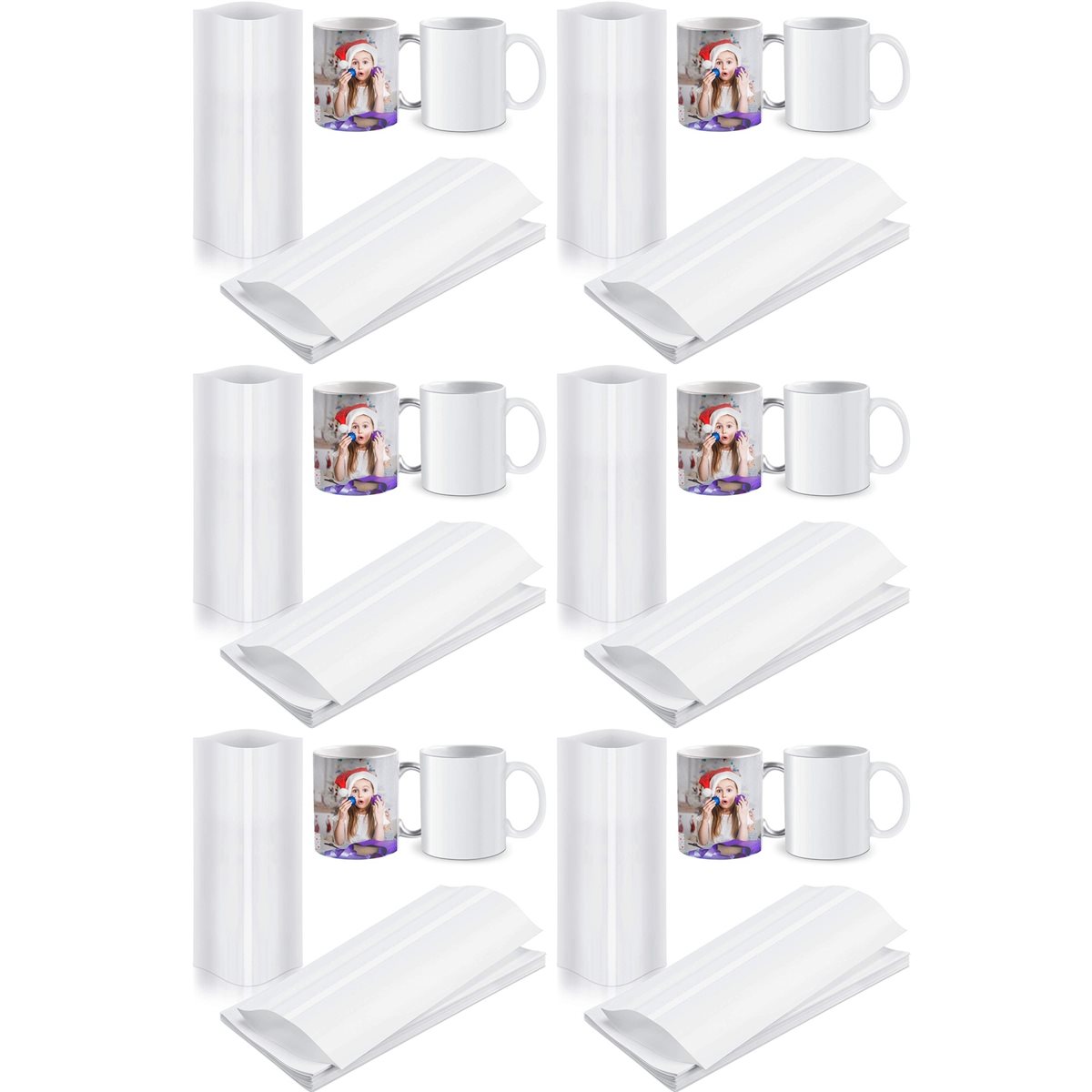 ฟิล์มหดสำหรับงานซับลิเมชั่น BA - Sublimation Mug White บทวิจารณ์และราคา